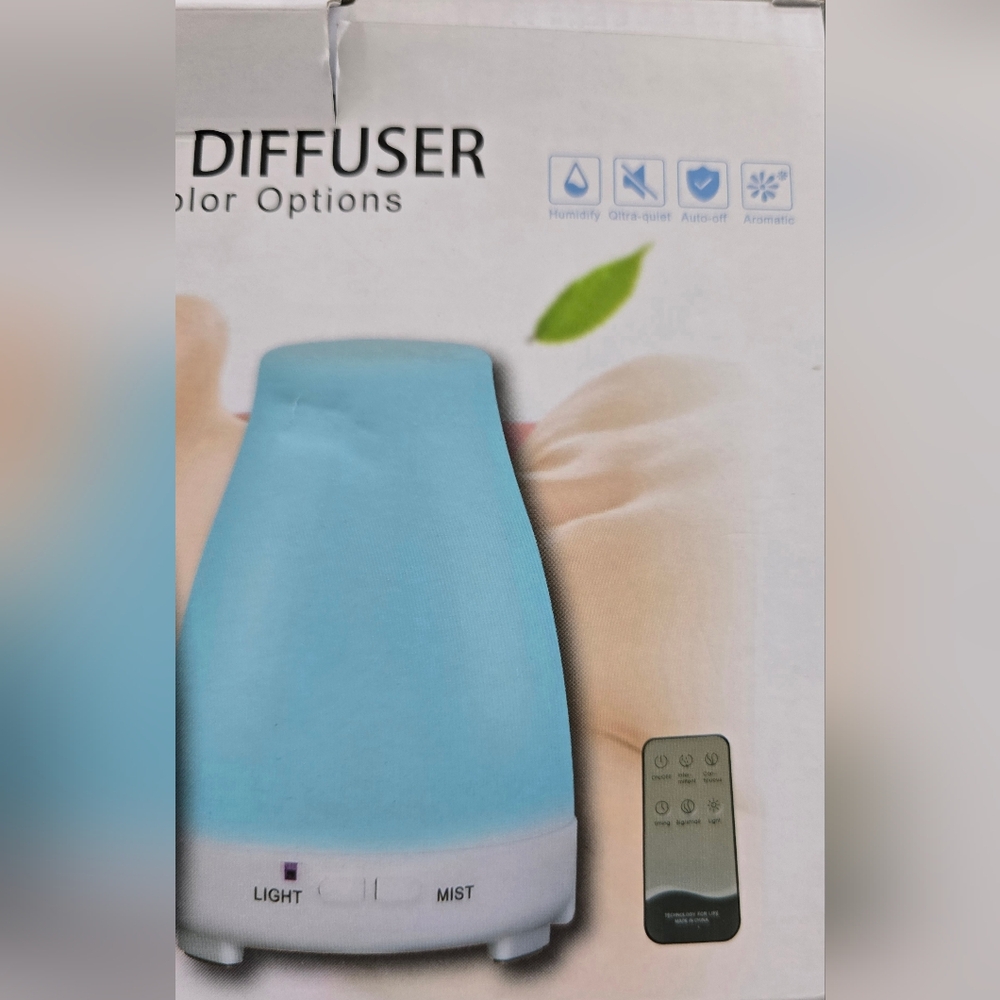 Blue Ultrasonic Aroma Diffuser